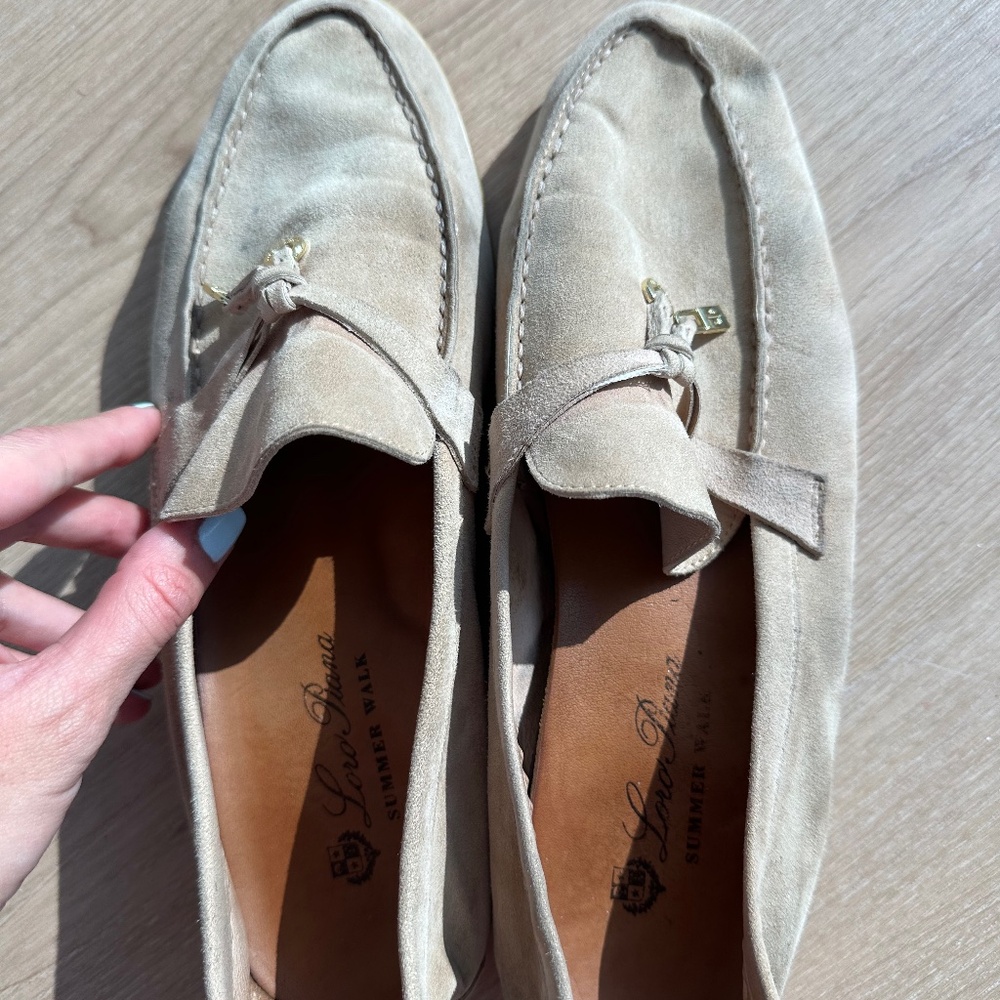 Loro Piana summer walk loafers